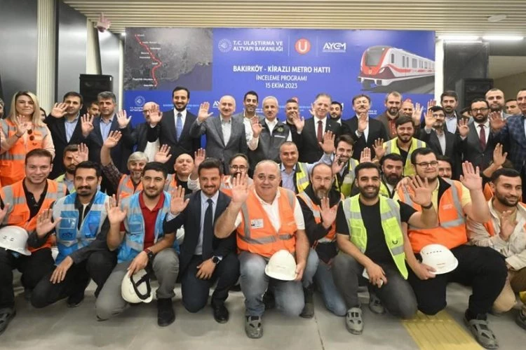 Bakırköy-Kirazlı metro hattında sona doğru