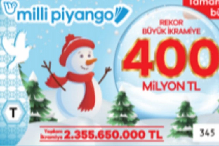 Milli Piyango yılbaşı biletlerine yoğun ilgi