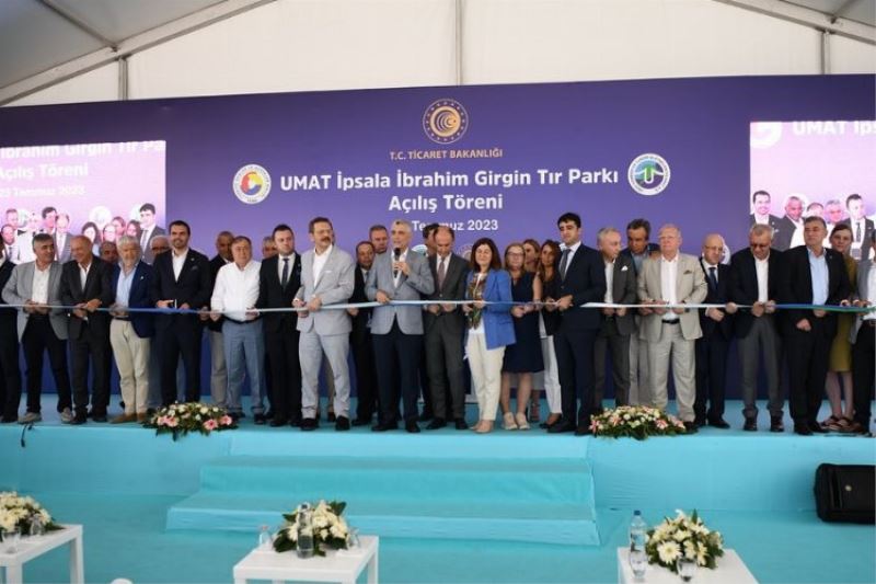 UMAT İpsala İbrahim Girgin Tır Parkı açıldı