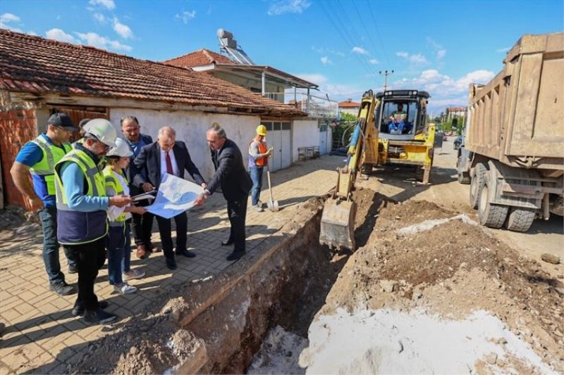 DESKİ’den Akalan’a yeni içme suyu hattı