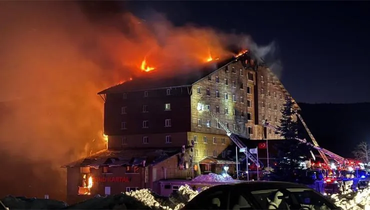 Bolu’da Otel Yangını: 10 Ölü, 32 Yaralı