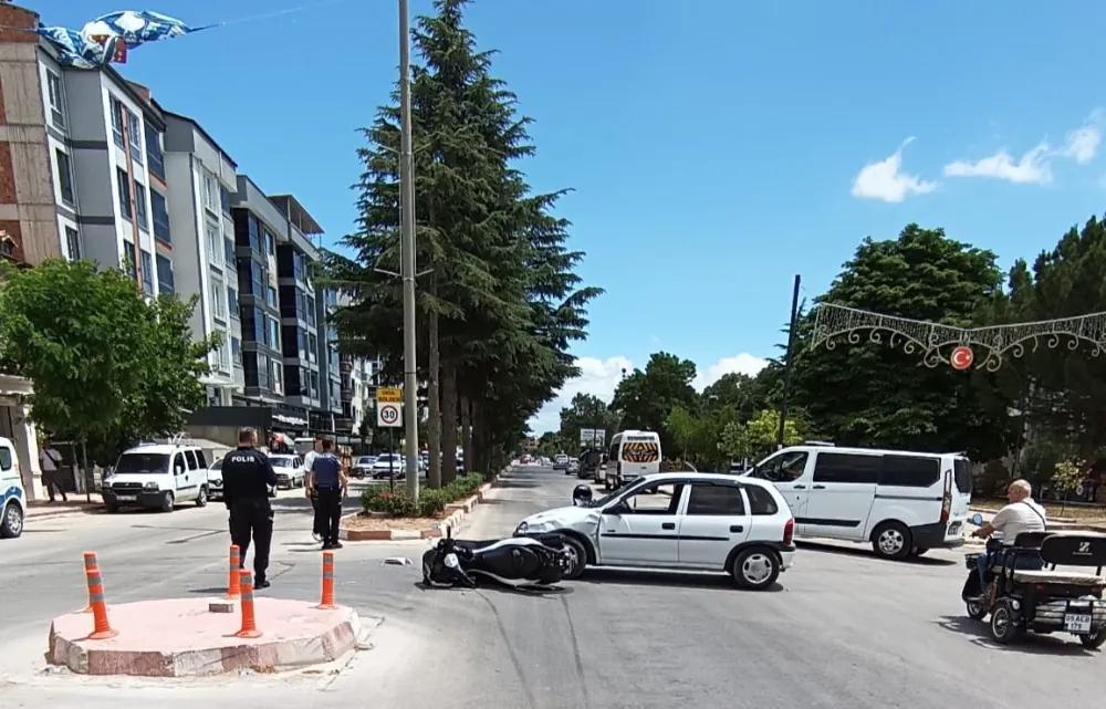 Bir Motosiklet Kazası Daha
