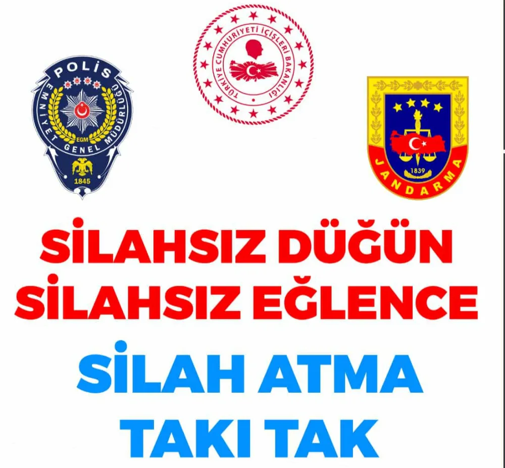 Silahlı kutlama gelenek değil, suçtur! 